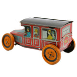 Chein & Co 1920’s Tin Litho Chaufferuered Touring Car (Wind-Up Mechanism Missing)