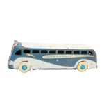 1930’s Arcade Cast Iron Greyhound Lines Bus With Nickel Front & Rear Grill