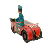 1930’s Marx Wind-Up TIn Litho Police Motorcycle with Sidecar