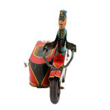 1930’s Marx Wind-Up TIn Litho Police Motorcycle with Sidecar