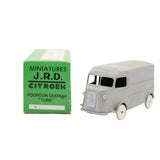 French Made J.R.D. Automobiles Miniatures - Citroen Fourgon 1200 Kgs Van With Box