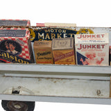 1930’s Buddy L Pressed Steel Motor Market Truck with Product Boxes