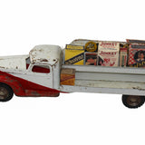 1930’s Buddy L Pressed Steel Motor Market Truck with Product Boxes