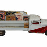 1930’s Buddy L Pressed Steel Motor Market Truck with Product Boxes