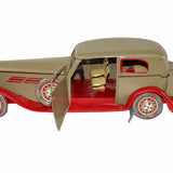 Paya Ballon Cord Limousine Tin Toy Reproduction Wind-Up Car