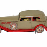 Paya Ballon Cord Limousine Tin Toy Reproduction Wind-Up Car