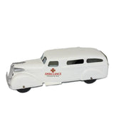 Restored 1930’s White Wyandotte Pressed Steel Ambulance