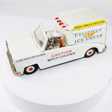 Ahi 1950’s Tin Friction Ice Cream with Bell Ringing Driver