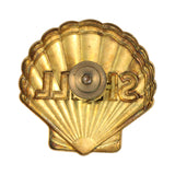 Very Rare 1930's Shell Oil Attendants Hat Badge Tinder With Box