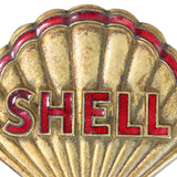 Very Rare 1930's Shell Oil Attendants Hat Badge Tinder With Box