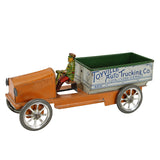 Rare 1919 Mohawk Tin Litho "Toyville Auto Trucking Co." Delivery Truck & Tin Litho Driver