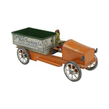 Rare 1919 Mohawk Tin Litho "Toyville Auto Trucking Co." Delivery Truck & Tin Litho Driver