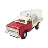 1970's Chinese Made Friction Truck with Panda in Clear Plastic Cargo Hold