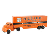 Early 1950's Ralstoy Die Cast Allied Van Line Moving Truck & Tractor