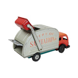 Japanese Tin Friction Department Of Sanitation Garbage Truck