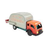 Japanese Tin Friction Department Of Sanitation Garbage Truck