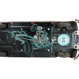 Very Rare 1950's U.S. Zone German S&G Tin Wind-Up Clockwork Car with Forward & Reverse Gear