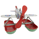 1950’s J. Chein & Co. Tin Litho Wind-Up Seaplane