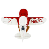 Desk Model Of Wood Gee Bee Super Sportster Racer With Wood Stand