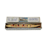 1936 Cunard White Star Line RMS Queen Mary "Take To Pieces" 12 Deck Model Toy with Box