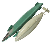 2-Metal Submarines -A 1949 Diving Dolphin US 52 & A Sutcliffe Sea Wolf (Non-Working)