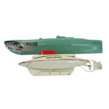2-Metal Submarines -A 1949 Diving Dolphin US 52 & A Sutcliffe Sea Wolf (Non-Working)