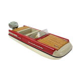 Vintage Schuco Elecktro Record 5555 Battery Operated Boat With Detachable Motor & Box