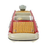 Vintage Schuco Elecktro Record 5555 Battery Operated Boat With Detachable Motor & Box