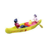 1951 Ideal Li'l Abner and Lonesome Polecat Winding Canoe With Box