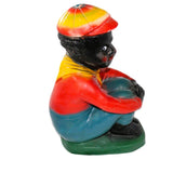 Chalkware Sitting Black American Boy Still Bank