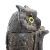 J. & E. Stevens 1880 Cast Iron Mechanical Owl Bank