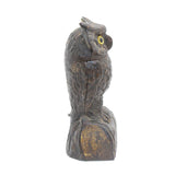 J. & E. Stevens 1880 Cast Iron Mechanical Owl Bank