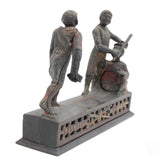 J. & E. Stevens 1888 Cast Iron Mechanical Bank -“Darktown Battery”