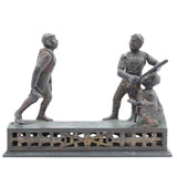 J. & E. Stevens 1888 Cast Iron Mechanical Bank -“Darktown Battery”