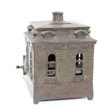 1895 H.L. Judd Cast Iron Mechanical Bank - “Dog on a Rotating Turntable”