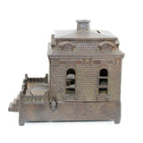 1895 H.L. Judd Cast Iron Mechanical Bank - “Dog on a Rotating Turntable”