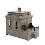 1895 H.L. Judd Cast Iron Mechanical Bank - “Dog on a Rotating Turntable”