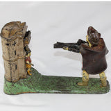 J. & E. Stevens 1896 William Tell Cast Iron Mechanical Bank