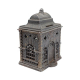 1875 J. & E. Stevens Cast Iron Roof Saving Bank