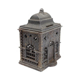 1875 J. & E. Stevens Cast Iron Roof Saving Bank