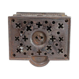 1875 J. & E. Stevens Cast Iron Roof Saving Bank