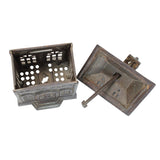 1897 Cast Iron State Penny Still Bank Manufactured by The Columbia Grey Iron Casting Company