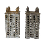 2 - Early 1900's A.C. Williams Cast Iron Skyscraper Still Banks