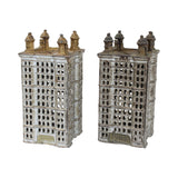 2 - Early 1900's A.C. Williams Cast Iron Skyscraper Still Banks