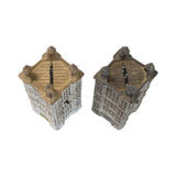 2 - Early 1900's A.C. Williams Cast Iron Skyscraper Still Banks