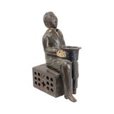 Original H.L. Judd "Peg Leg Beggar" Cast Iron Mechanical Bank