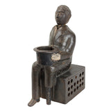 Original H.L. Judd "Peg Leg Beggar" Cast Iron Mechanical Bank