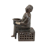 Original H.L. Judd "Peg Leg Beggar" Cast Iron Mechanical Bank