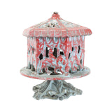 Antique Cast Iron Carousel Bank