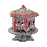 Antique Cast Iron Carousel Bank